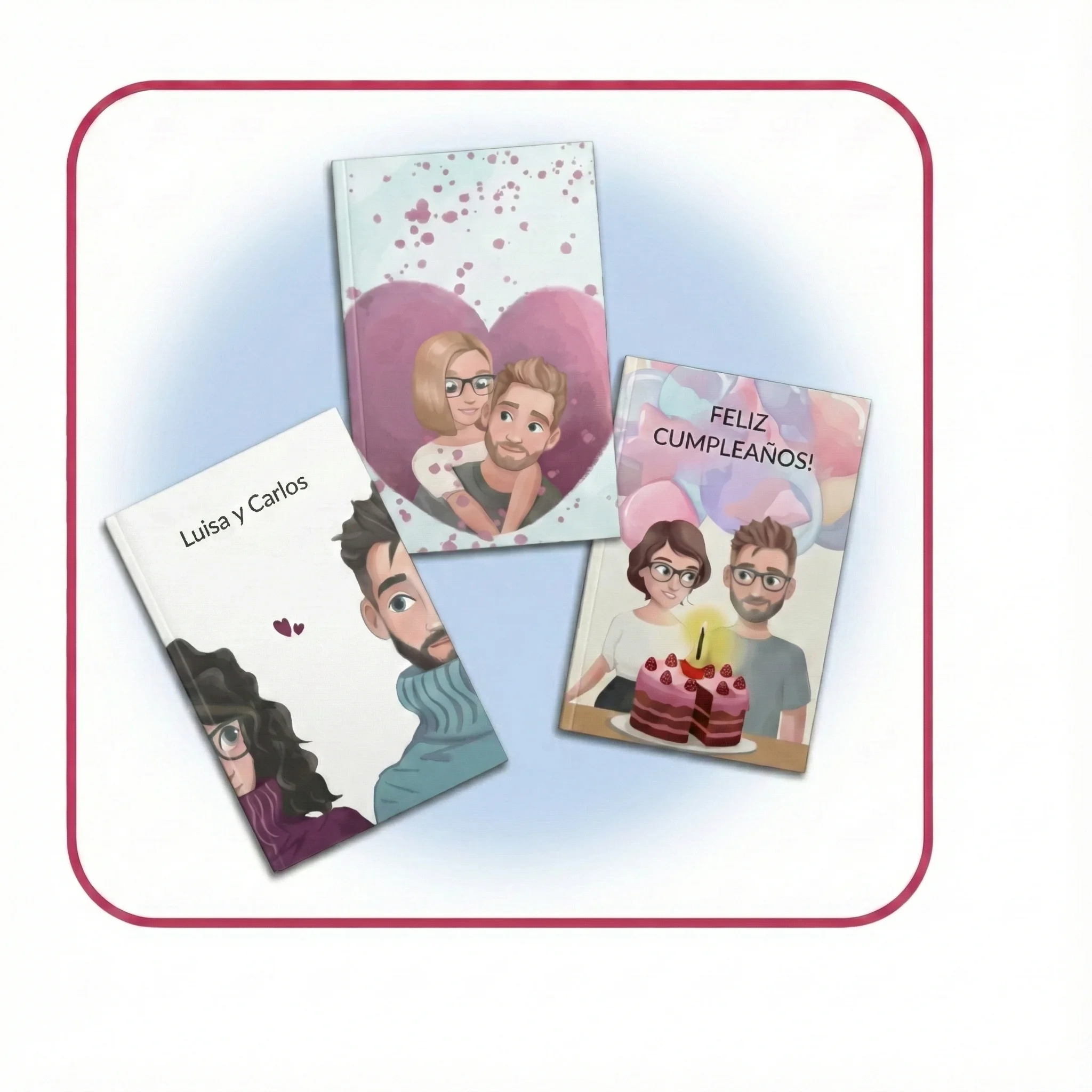 Edita las páginas de tu libro personalizado